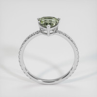 1.25 Ct. Sapphire Ring, 18K White Gold 3