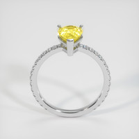1.96 Ct. Sapphire Ring, 18K White Gold 3