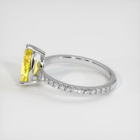1.96 Ct. Sapphire Ring, 18K White Gold 4