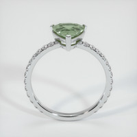 1.34 Ct. Sapphire Ring, 18K White Gold 3