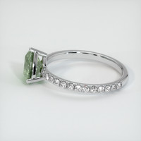 1.34 Ct. Sapphire Ring, 18K White Gold 4