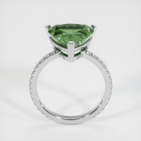 6.36 Ct. Sapphire Ring, 18K White Gold 3