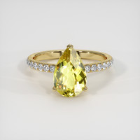 2.57 Ct. Gemstone Ring, 14K Yellow Gold 1