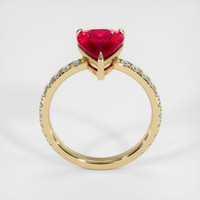 2.69 Ct. Ruby Ring, 14K Yellow Gold 3