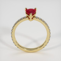 1.10 Ct. Ruby Ring, 14K Yellow Gold 3