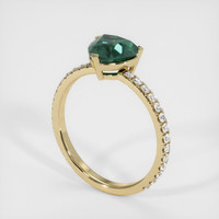 1.65 Ct. Sapphire Ring, 14K Yellow Gold 2
