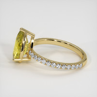 2.57 Ct. Gemstone Ring, 18K Yellow Gold 4