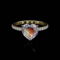 2.00 Ct. Gemstone Ring, 18K Yellow Gold 1