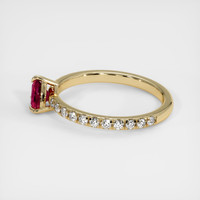 2.59 Ct. Ruby Ring, 18K Yellow Gold 4