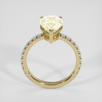 4.00 Ct. Yellow Sapphire Ring, 18K Yellow Gold 3