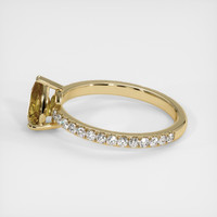 1.11 Ct. Yellow Sapphire Ring, 18K Yellow Gold 4