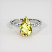 2.57 Ct. Gemstone Ring, 14K Yellow & White 1