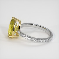 2.57 Ct. Gemstone Ring, 14K Yellow & White 4