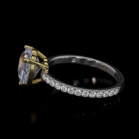 2.00 Ct. Gemstone Ring, 14K Yellow & White 4