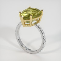 6.23 Ct. Gemstone Ring, 14K Yellow & White 2