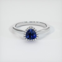 0.98 Ct. Sapphire Ring, Platinum 950 1