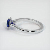 0.98 Ct. Sapphire Ring, Platinum 950 4