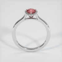 1.06 Ct. Padparadscha Sapphire Ring, Platinum 950 3