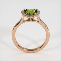 1.28 Ct. Bi Color Sapphire Ring, 14K Rose Gold 3