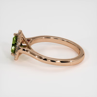1.28 Ct. Bi Color Sapphire Ring, 14K Rose Gold 4
