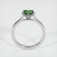 0.98 Ct. Sapphire Ring, 18K White Gold 3