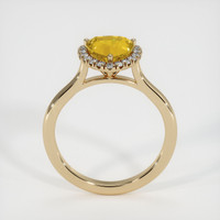 1.84 Ct. Yellow Sapphire Ring, 14K Yellow Gold 3