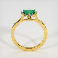 Emerald Ring 0.69 Ct., 18K Yellow Gold Preview