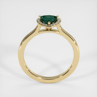 0.83 Ct. Sapphire Ring, 18K Yellow Gold 3