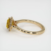 1.84 Ct. Sapphire Ring, 18K Yellow Gold 4