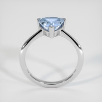 2.18 Ct. Bi Color Sapphire Ring, 10K White Gold 3