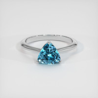 2.20 Ct. Gemstone Ring, 14K White Gold 1