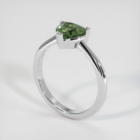 1.32 Ct. Sapphire Ring, 14K White Gold 2