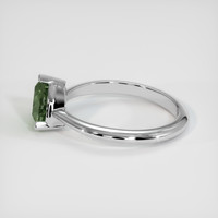 1.32 Ct. Sapphire Ring, 14K White Gold 4