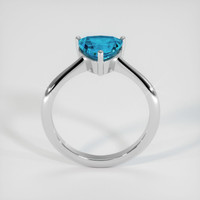 2.20 Ct. Gemstone Ring, 18K White Gold 3