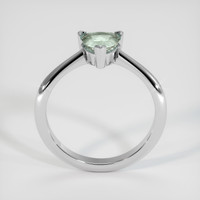 0.96 Ct. Sapphire Ring, 18K White Gold 3