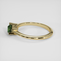 1.20 Ct. Green Sapphire Ring, 14K Yellow Gold 4