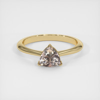 0.91 Ct. Sapphire Ring, 14K Yellow Gold 1