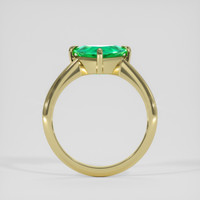 1.88 Ct. Emerald Ring, 18K Yellow Gold 3