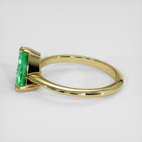 1.88 Ct. Emerald Ring, 18K Yellow Gold 4