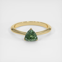 1.33 Ct. Sapphire Ring, 18K Yellow Gold 1