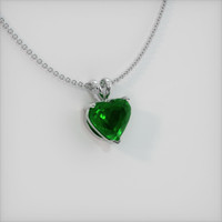 1.83 Ct. Emerald Pendant, Platinum 950 2