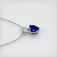 0.80 Ct. Sapphire Pendant, Platinum 950 3