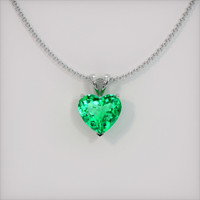 Emerald Pendant 3.67 Ct. 18K White Gold Preview