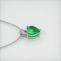 Emerald Pendant 3.67 Ct. 18K White Gold Preview