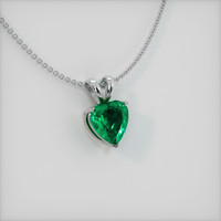 Emerald Pendant 1.67 Ct., 18K White Gold Preview