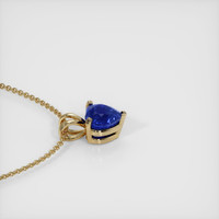 4.02 Ct. Sapphire Pendant, 14K Yellow Gold 3