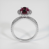 1.52 Ct. Bi Color Sapphire Ring, 18K White Gold 3
