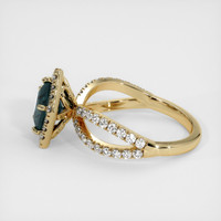 1.66 Ct. Sapphire Ring, 14K Yellow Gold 4