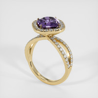 2.32 Ct. Gemstone Ring, 14K Yellow Gold 2