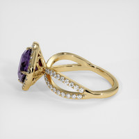 2.32 Ct. Gemstone Ring, 14K Yellow Gold 4